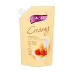 Luksja Creamy Honey & Oat Milk Nawilżające mydło w płynie opakowanie uzupełniające 400ml w sklepie internetowym InternetowySupermarket.pl