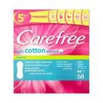 Carefree with Cotton Extract Fresh Przewiewne wkładki higieniczne 58 sztuk w sklepie internetowym InternetowySupermarket.pl