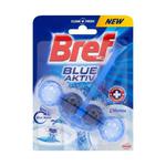 Bref Blue Aktiv Chlorine Zawieszka do muszli WC 50g w sklepie internetowym InternetowySupermarket.pl