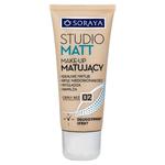 Soraya Studio Matt Make-up matujący 02 ciepły beż 30ml w sklepie internetowym InternetowySupermarket.pl