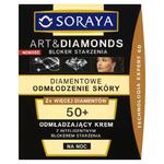 Soraya Art&Diamonds Diamentowe Odmłodzenie Skóry 50+ Odmładzający krem na noc 50ml w sklepie internetowym InternetowySupermarket.pl