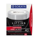 Soraya Art and Diamonds Ultra Atywny Lifting Kolagenowy 40+ Ujędrniający krem na noc 50ml w sklepie internetowym InternetowySupermarket.pl