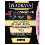 Soraya Art&Diamonds Kompleksowa Odnowa Skóry 70+ Odbudowujący krem na noc 50ml w sklepie internetowym InternetowySupermarket.pl