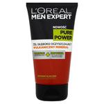 L'Oréal Paris Men Expert Pure Power Żel Głęboko Oczyszczający Wulkaniczny Minerał 150ml w sklepie internetowym InternetowySupermarket.pl