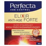 Perfecta Age Control Elixir Anti-Age Forte Krem przeciwzmarszczkowy na noc 50ml w sklepie internetowym InternetowySupermarket.pl