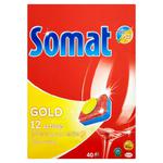 Somat Gold Tabletki do mycia naczyń w zmywarkach 760g (40 sztuk) w sklepie internetowym InternetowySupermarket.pl