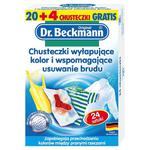 Dr. Beckmann Chusteczki wyłapujące kolor i wspomagające usuwanie brudu 20 sztuk w sklepie internetowym InternetowySupermarket.pl