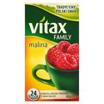 Vitax Family Herbatka ziołowo-owocowa o smaku maliny 48g (24 torebki) w sklepie internetowym InternetowySupermarket.pl