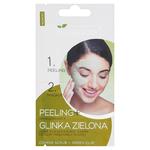 Bielenda Professional Formula Peeling gruboziarnisty + Glinka zielona 2 x 5g w sklepie internetowym InternetowySupermarket.pl