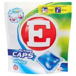 E Active Caps White Kapsułki do prania 600g (30 sztuk) w sklepie internetowym InternetowySupermarket.pl