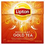 Lipton Brilliant Gold Tea Herbata czarna aromatyzowana 38g (20 torebek) w sklepie internetowym InternetowySupermarket.pl