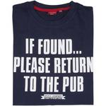 T-Shirt D555 SIMON Return To The Pub - granatowa w sklepie internetowym MenSklep