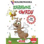 KOLOROWANKA z naklejkami ZABAWNE OWADY, 16 str w sklepie internetowym Polskie-zabawki.pl
