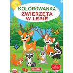 Kolorowanka A4 – ZWIERZĘTA W LESIE, 32 str. w sklepie internetowym Polskie-zabawki.pl