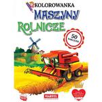 Kolorowanka z NAKLEJKAMI - Maszyny ROLNICZE w sklepie internetowym Polskie-zabawki.pl