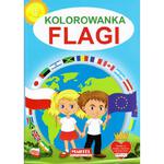 Kolorowanka A4 - FLAGI 160 krajów - wzory flag w sklepie internetowym Polskie-zabawki.pl