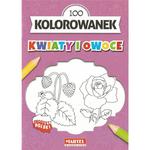 KOLOROWANKI A5 - 8 obrazków - Kwiaty i owoce w sklepie internetowym Polskie-zabawki.pl