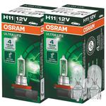 Żarówki H11 OSRAM Ultra Life 12V 55W (2 sztuki) + żarówki W5W w sklepie internetowym dwr.com.pl