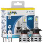 Żarówki LED H7 NARVA Range Performance LED 12/24V 24W (6500K) + żarówki LED W5W w sklepie internetowym dwr.com.pl