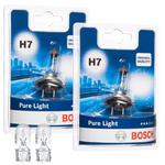 Żarówki H7 BOSCH Pure Light 12V 55W + żarówki W5W w sklepie internetowym dwr.com.pl