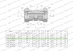 Złączka hydrauliczna redukcyjna calowa AA 3/8" x 1/2" BSP Waryński ( sprzedawane po 2 ) w sklepie internetowym ROLGUT.pl