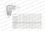 Kolanko hydrauliczne nastawne calowe BB 1/2" x 3/4" BSP z regulacją Waryński w sklepie internetowym ROLGUT.pl