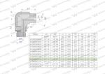 Kolanko hydrauliczne nastawne calowe BB 3/4" x 3/4" BSP z regulacją Waryński w sklepie internetowym ROLGUT.pl