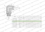 Kolanko hydrauliczne nastawne BB M16x1.5 10L x 1/4"BSP z regulacją Waryński ( sprzedawane po 2 ) w sklepie internetowym ROLGUT.pl