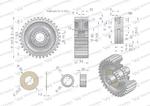 Satelita kompletny przedni napęd C-385 WARYŃSKI w sklepie internetowym ROLGUT.pl