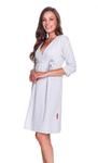 Szlafrok damski Doctor Nap SBL.9243.GREY_ MELANGE.XL w sklepie internetowym Ladyline.pl