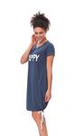 Koszula nocna Doctor Nap TCB.9504.DEEP_BLUE.S.01 w sklepie internetowym Ladyline.pl