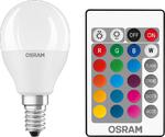 Żarówka LED RGBW z pilotem 4,9W 470lm 230V E14 OSRAM w sklepie internetowym ŚwiatłoOnline.pl