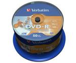 Płyty DVD-R Verbatim Printable Cake 50 szt. w sklepie internetowym SklepWideo.pl