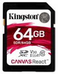 Karta pamięci Kingston SDXC 64GB UHS-1 V30 w sklepie internetowym SklepWideo.pl