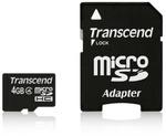 Karta pamięci Transcend micro SDHC 4GB klasa 4 w sklepie internetowym SklepWideo.pl