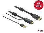 Kabel/konwerter z HDMI do DisplayPort 5m w sklepie internetowym SklepWideo.pl