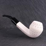 Fajka ALTINAY Block Meerschaum Large Bulldog Turkey Pianka Morska Sepiolit w sklepie internetowym BrogShop.pl