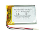 Akumulator Li-Poly 650mAh 3,7V w sklepie internetowym elbrod.pl