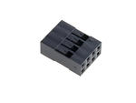 Obudowa złacza czarna 2x4PIN r.2.54mm (10 szt) w sklepie internetowym elbrod.pl