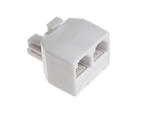 Adapter rozdzielacz telefoniczny RJ14 gn-2xgn 6P4C w sklepie internetowym elbrod.pl