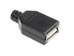 USB typ A gniazdo na kabel z osłoną (2 szt) /1048 w sklepie internetowym elbrod.pl
