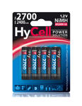 Akumulatory NiMH Ansmann HyCell 4x AA typ 2700, min. 2400mAh w sklepie internetowym Fotomarket.com.pl