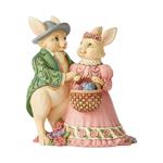 Zakochane wielkanocne zajączki z pisankami Hare's To Happiness 6006232 Jim Shore figurka ozdoba świąteczna w sklepie internetowym MoodGood.pl