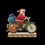 Mikołaj na rowerze figurka artysty 6010818 Jim Shore figurka Mikołaj rower pies rowerzysta prezenty rowerze w sklepie internetowym MoodGood.pl