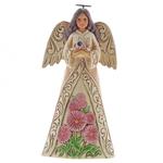 Anioł Wrzesień Monthly Angel Figurine September Angel 6001570 Jim Shore, pamiątka narodzin, chrztu figurka dewocjonalia w sklepie internetowym MoodGood.pl