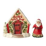 Mikołaj i sklep z zabawkami Santa and Toy Shop Gift Set 4060314 Jim Shore figurka ozdoba świąteczna w sklepie internetowym MoodGood.pl