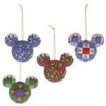 Zawieszka Myszka Miki Mickey Mouse Head Hanging Ornament Set A29543 Jim Shore figurka ozdoba świąteczna w sklepie internetowym MoodGood.pl