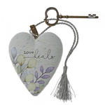 Serce zawieszka "Miłość leczy" Love Heals Art Heart 1003480241 figurka ozdoba serce w sklepie internetowym MoodGood.pl