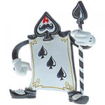Strażnik Królowej - Alicja z Krainy Czarów - Miss Mindy Card Guard Three of Spades Figurine A29379 figurka karty w sklepie internetowym MoodGood.pl