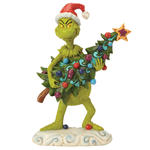 Grinch z choinką "Grinch Świąt nie będzie" Grinch Stealing Tree Figurine 6002067 Jim Shore w sklepie internetowym MoodGood.pl
